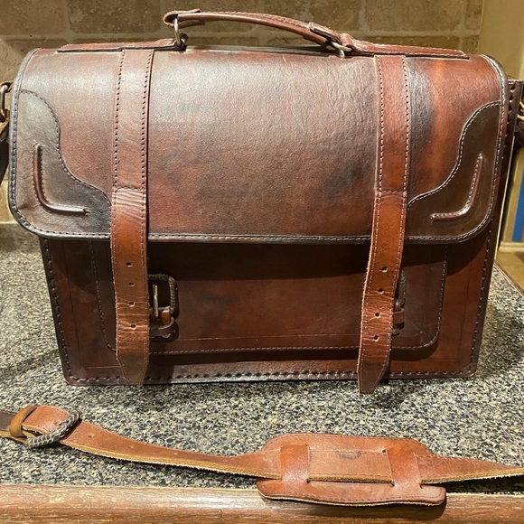 handmade in Chile Other - Chilean Handmade Leather Satchel Messenger Bag